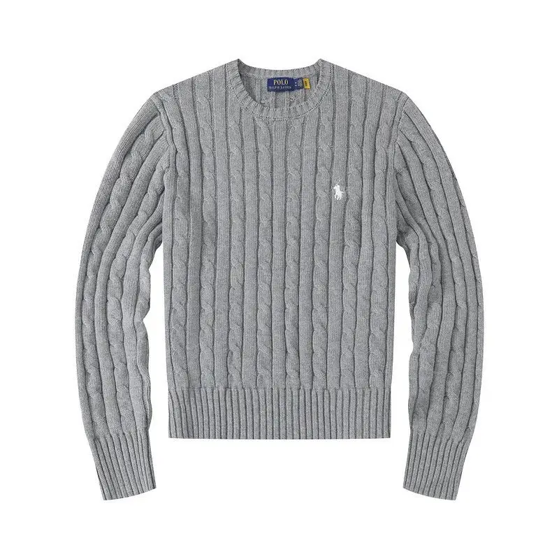 Ralph Lauren Sweater — Women's gray white label colorway — Kakobuy Spreadsheet photo