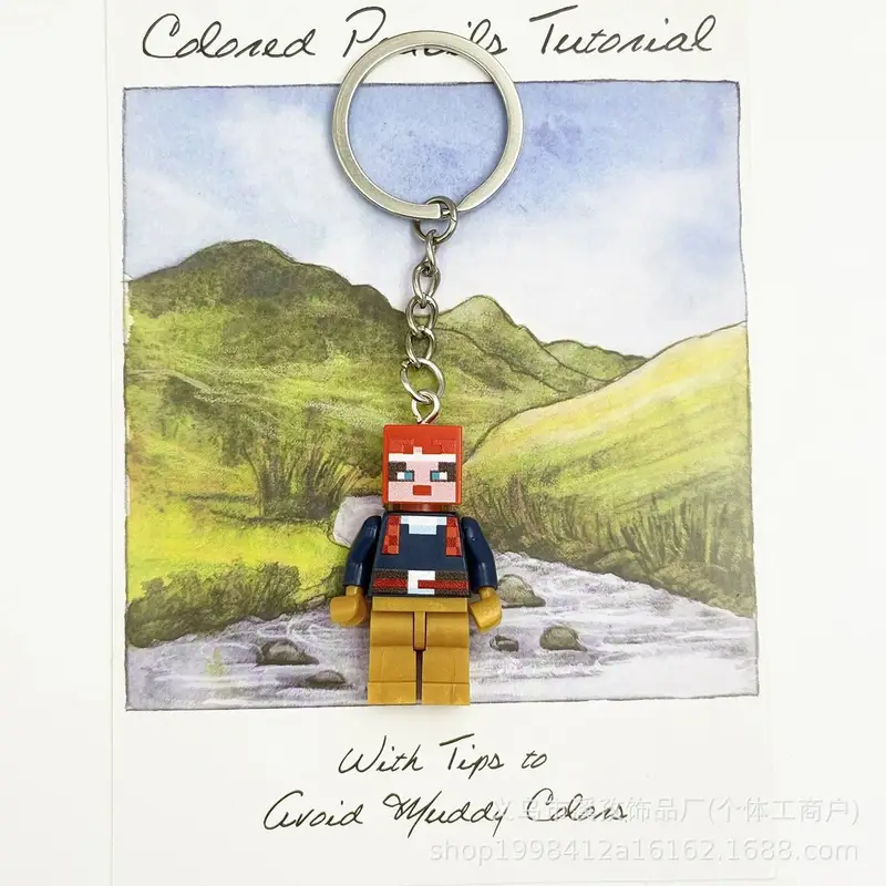Lego Keychain Pendants — The World of W 5 colorway — USFans Spreadsheet photo