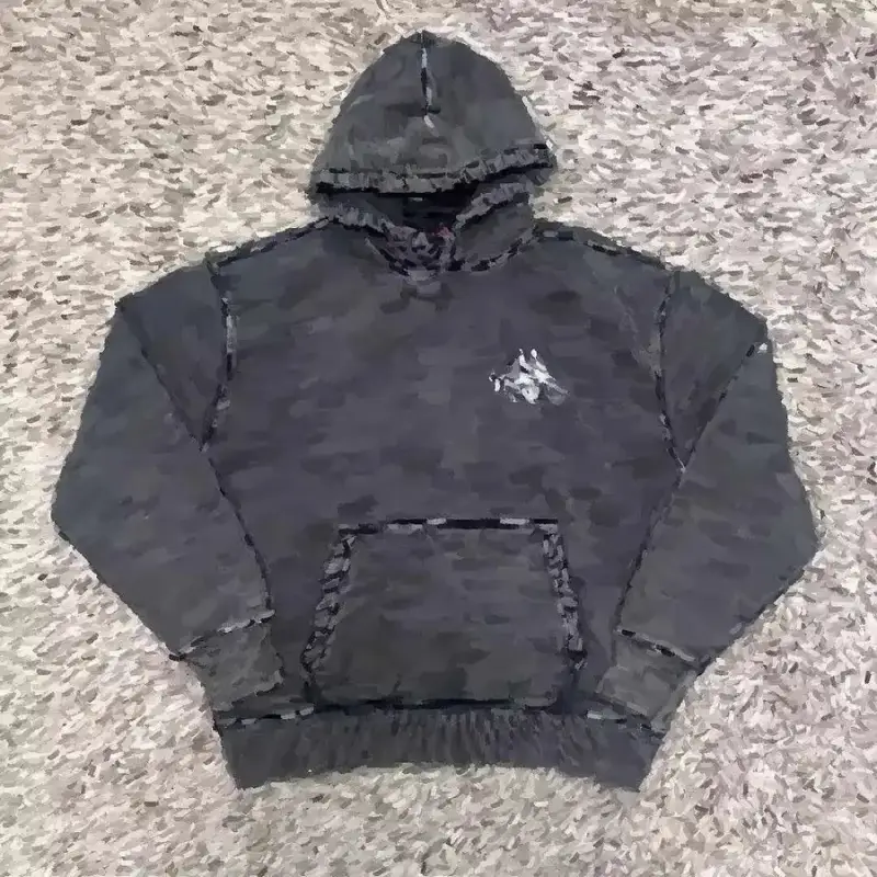 Palace x Vivienne Westwood Hoodie — Wash black colorway — USFans Spreadsheet photo