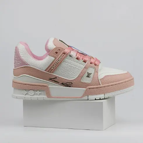 LV Trainers Monogram Black Denim Sneakers — 19 colorway — Kakobuy Spreadsheet photo