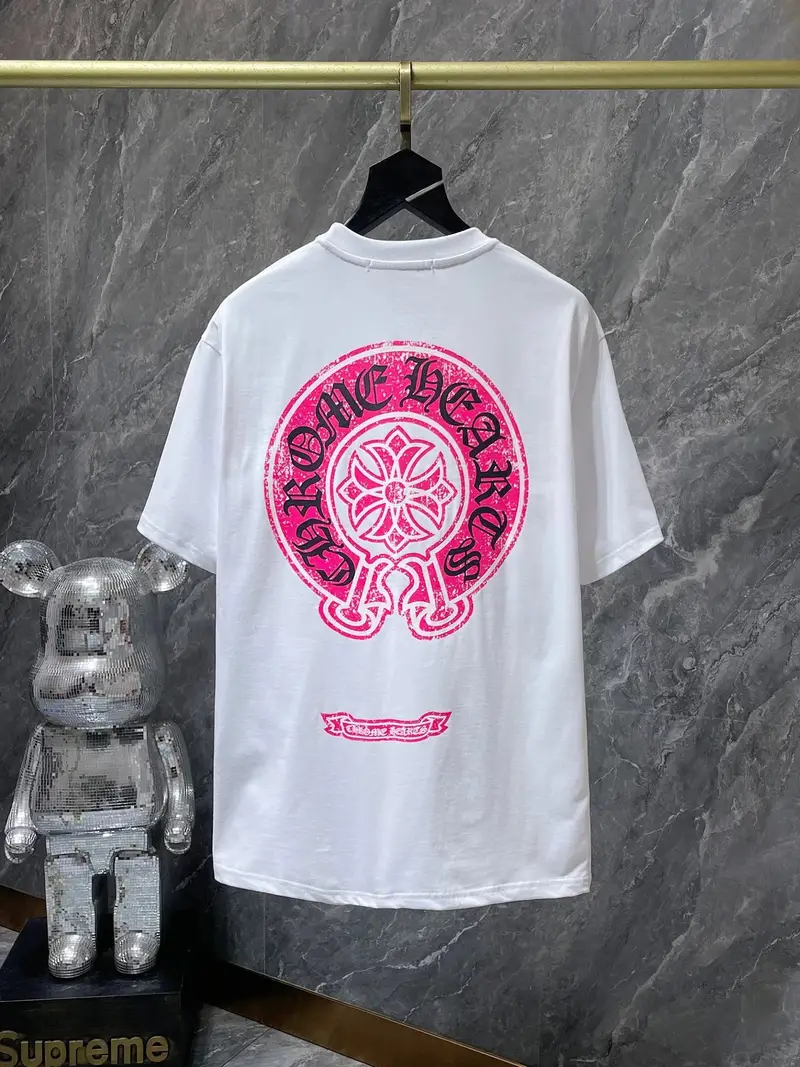 Chrome Hearts Leather Tee — 8786 luminous white colorway — USFans Spreadsheet photo
