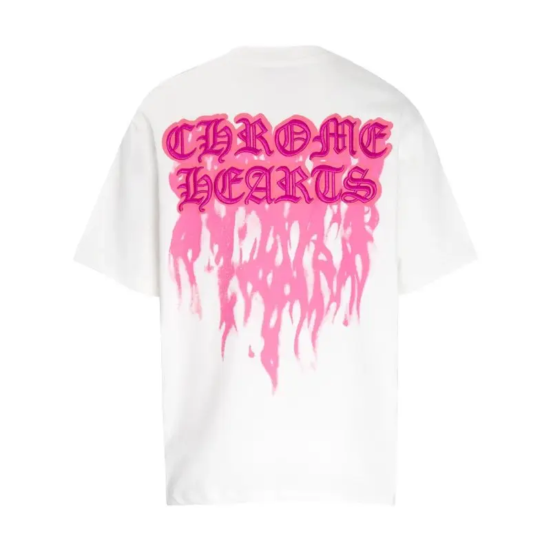 Chrome Hearts T-Shirts — 6047 White colorway — USFans Spreadsheet photo