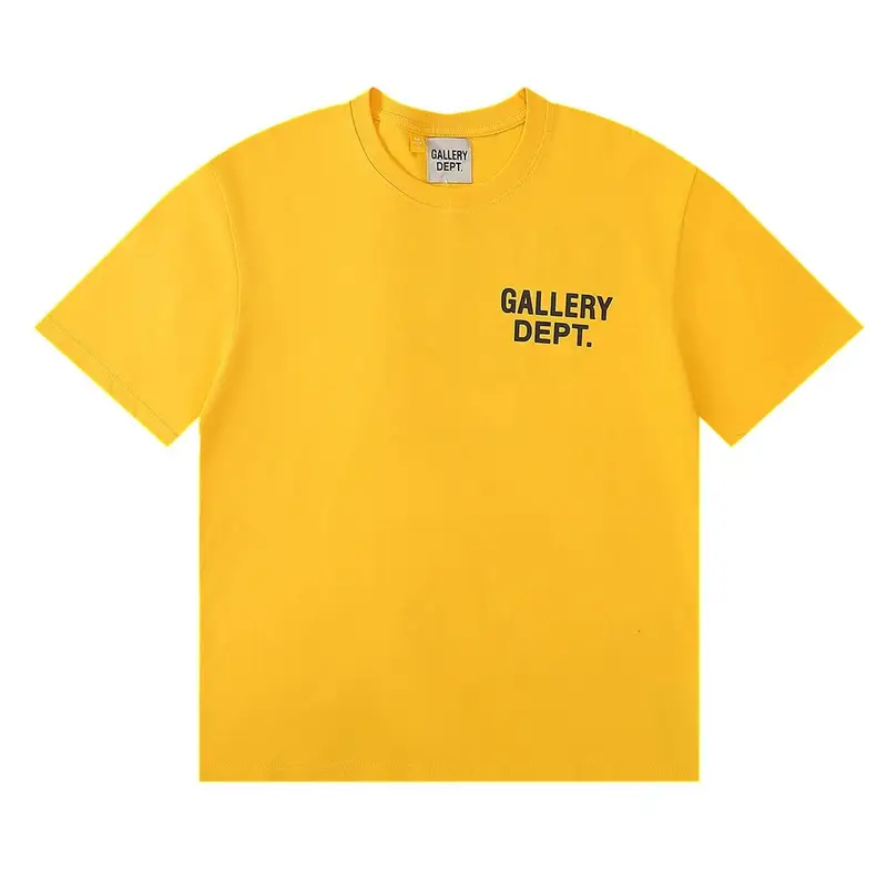 Gallery Dept Shirts — 6031 yellow colorway — Kakobuy Spreadsheet photo