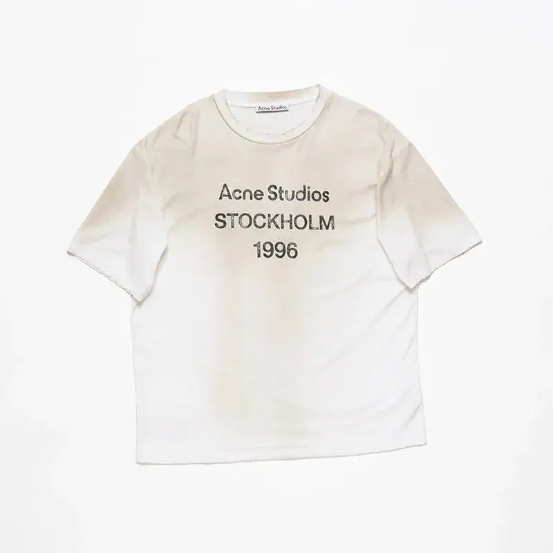 Acne Studios T-Shirt — White colorway — USFans Spreadsheet photo