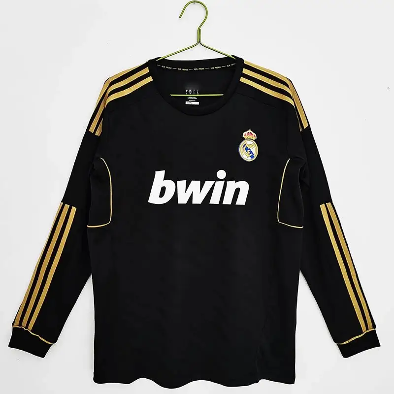 AC Milan Long Sleeve T-Shirt — Long-sleeve Real Madrid away kit 11/12 colorway — Kakobuy Spreadsheet photo