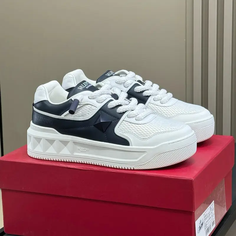Valentino Trainers With Strap — Black and white mesh colorway — USFans Spreadsheet photo