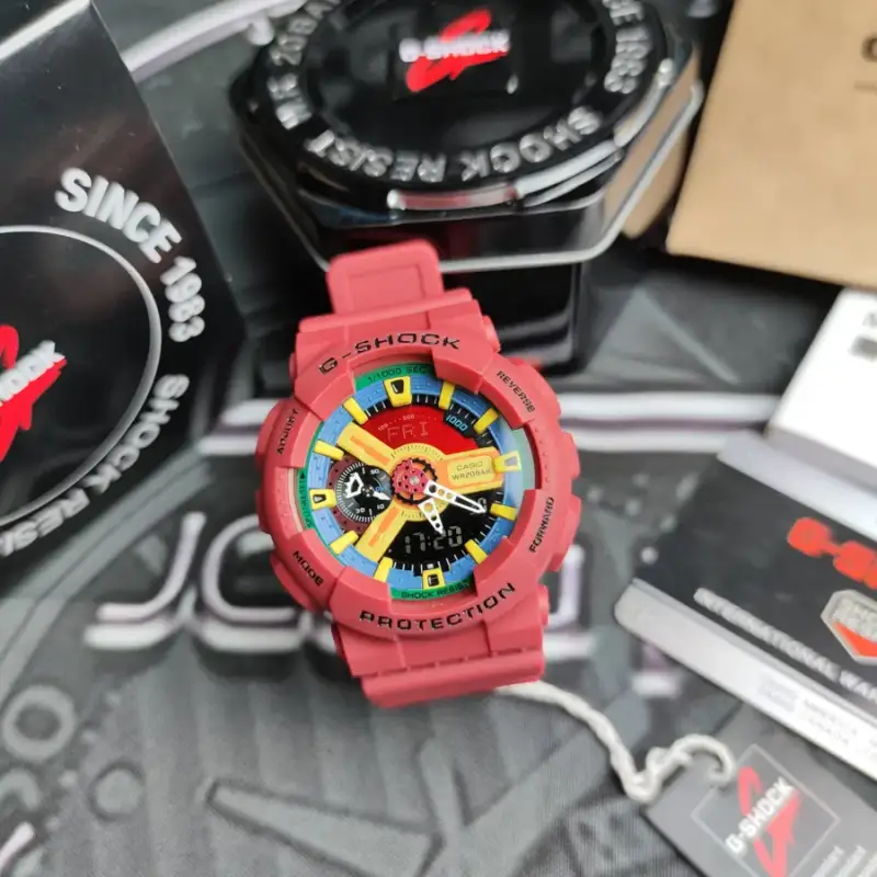 G-SHOCK Casio GA-110GW-7AER Watch — Stir-fried tomato and scrambled eggs colorway — USFans Spreadsheet photo