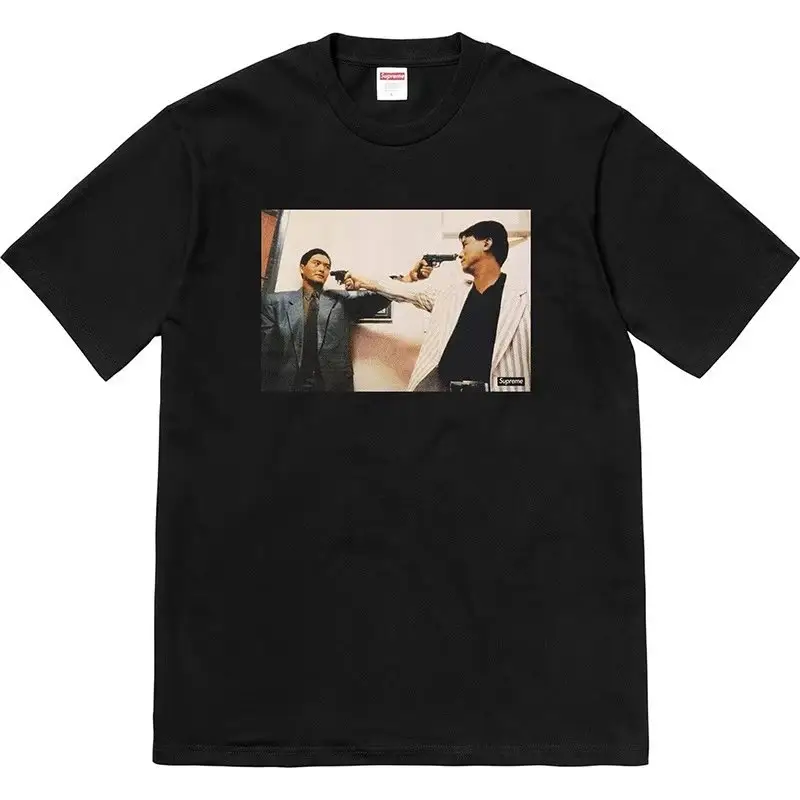 Supreme T-Shirts Cross-Logo — B204 Fage Black colorway — Kakobuy Spreadsheet photo