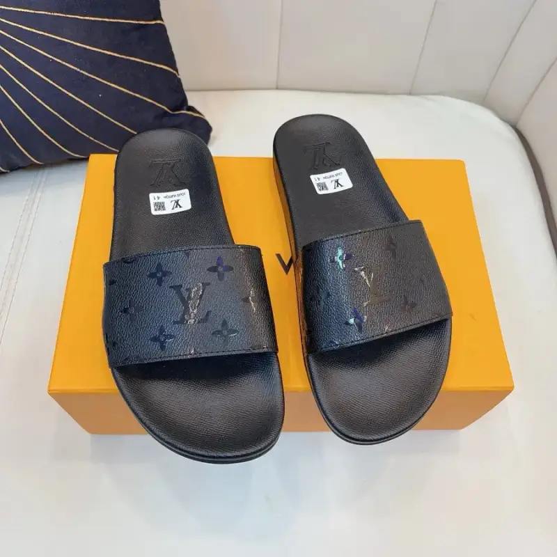LV Slides Black — 4 colorway — Kakobuy Spreadsheet photo