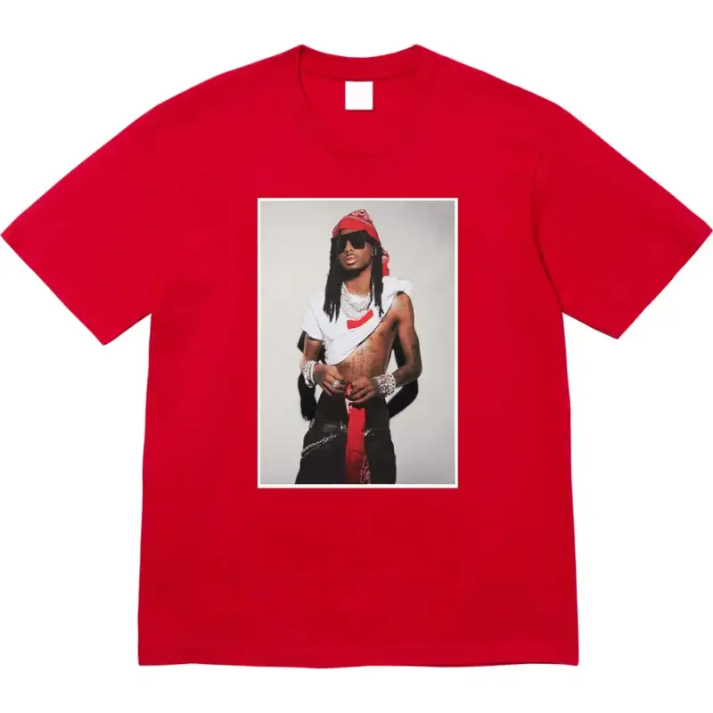 Supreme T-Shirts — Red colorway — USFans Spreadsheet photo