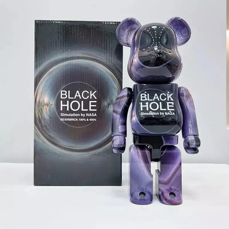 Bearbrick 400% — black hole colorway — USFans Spreadsheet photo