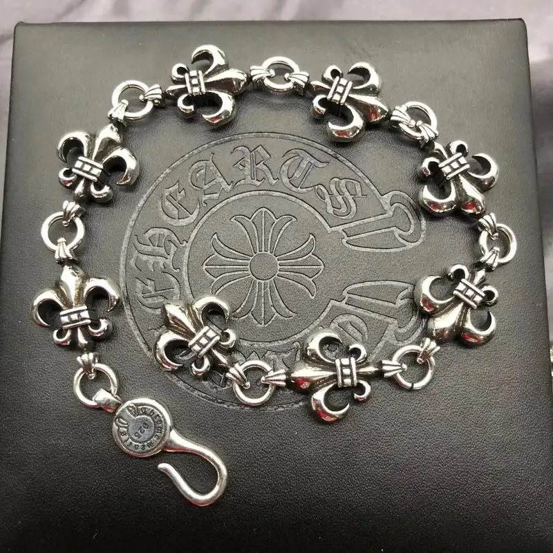Chrome Hearts bracelet — Boy's Army Flower Bracelet colorway — USFans Spreadsheet photo