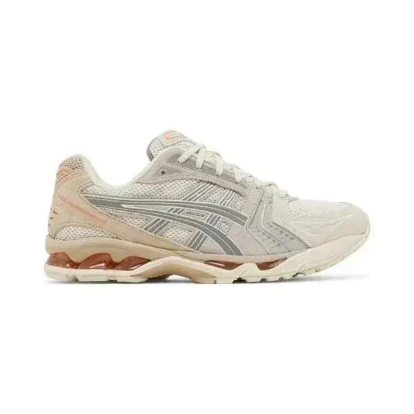 Pink Asics Gel Kayano 14 — BirchClayGrey colorway — Kakobuy Spreadsheet photo