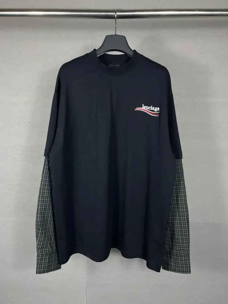 Balenciaga Longsleeve Hoodie — black colorway — Kakobuy Spreadsheet photo