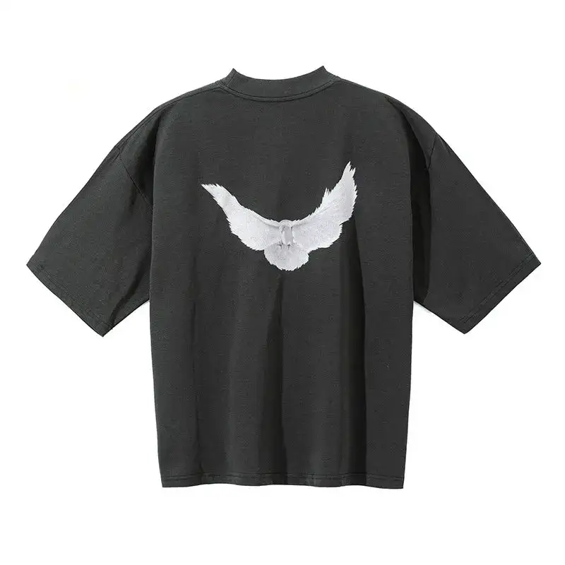 Best Budget Batch for Yeezy Gap T-Shirt — Carbon gray colorway — Kakobuy Spreadsheet photo