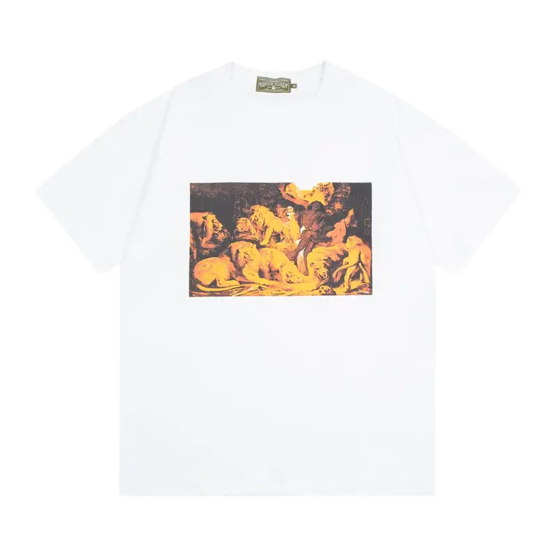 Denim Tears x Offset T-Shirt — White oil painting colorway — USFans Spreadsheet photo
