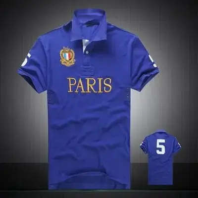 Polo Shirts (15+ styles) — Paris color blue colorway — USFans Spreadsheet photo