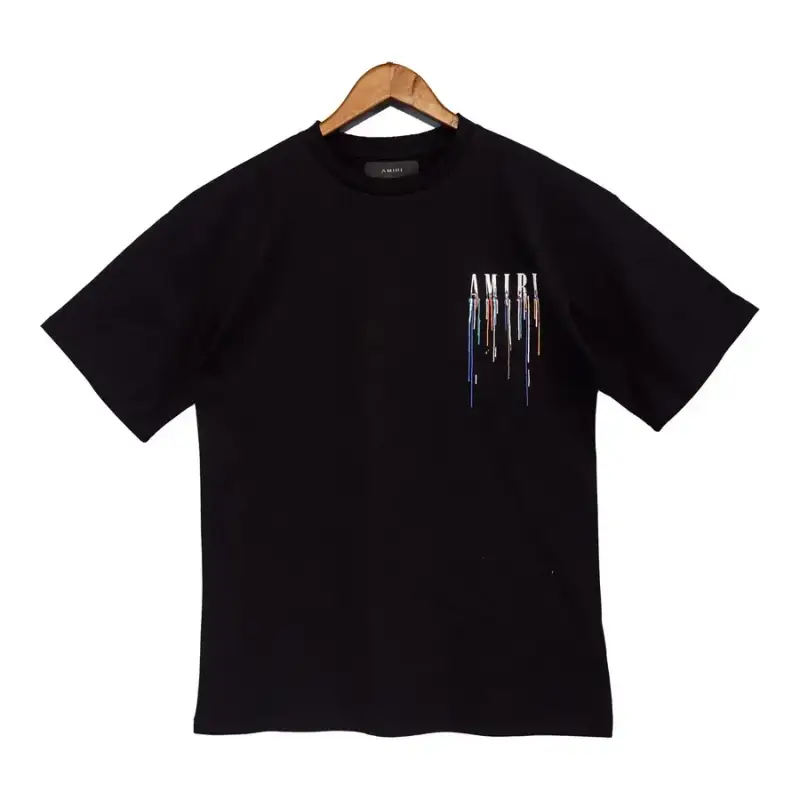 Amiri T-Shirts — 2116 black colorway — USFans Spreadsheet photo