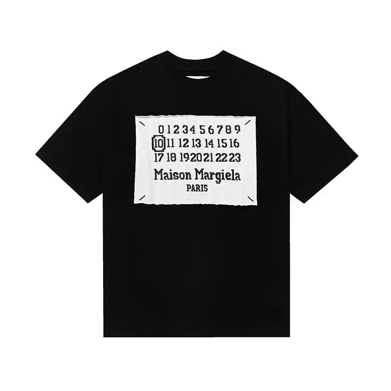 Maison Margiela Tees — 608 black colorway — USFans Spreadsheet photo