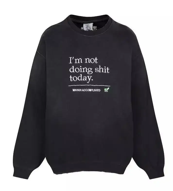 Good Vetements Hoodie — V222 Black colorway — Kakobuy Spreadsheet photo