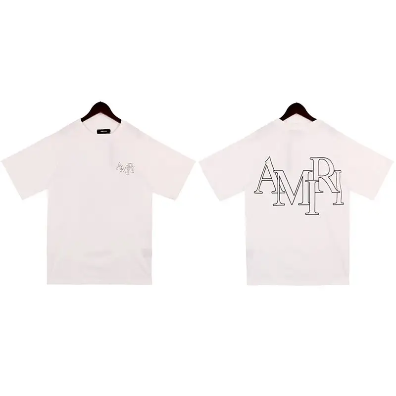Amiri T-Shirts — 2177 white colorway — USFans Spreadsheet photo