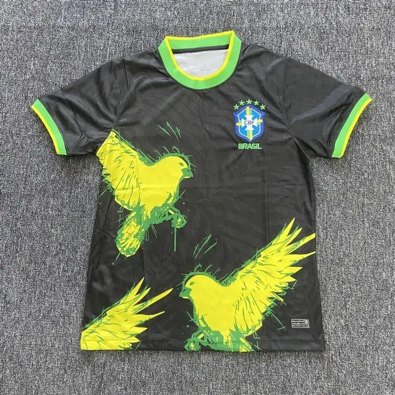 Poland Jersey 2024 (Player) — 24-25 Brazil Birds Black colorway — USFans Spreadsheet photo