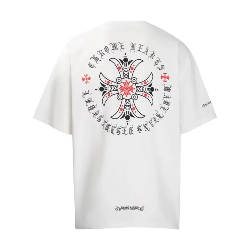 Chrome Hearts T-Shirts — 6009 White colorway — USFans Spreadsheet photo