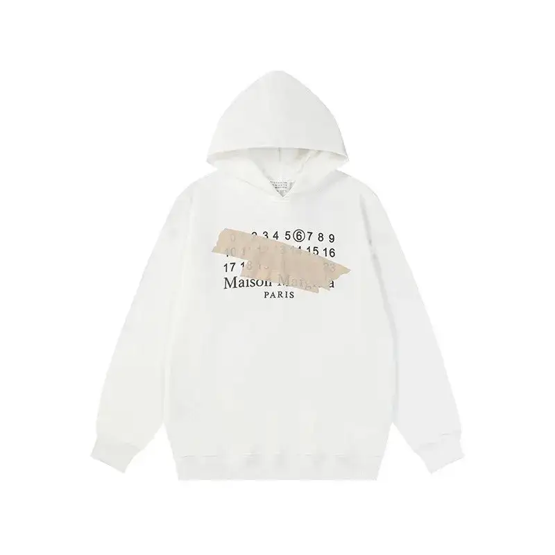 Maison Margiela Hoodies — white colorway — USFans Spreadsheet photo
