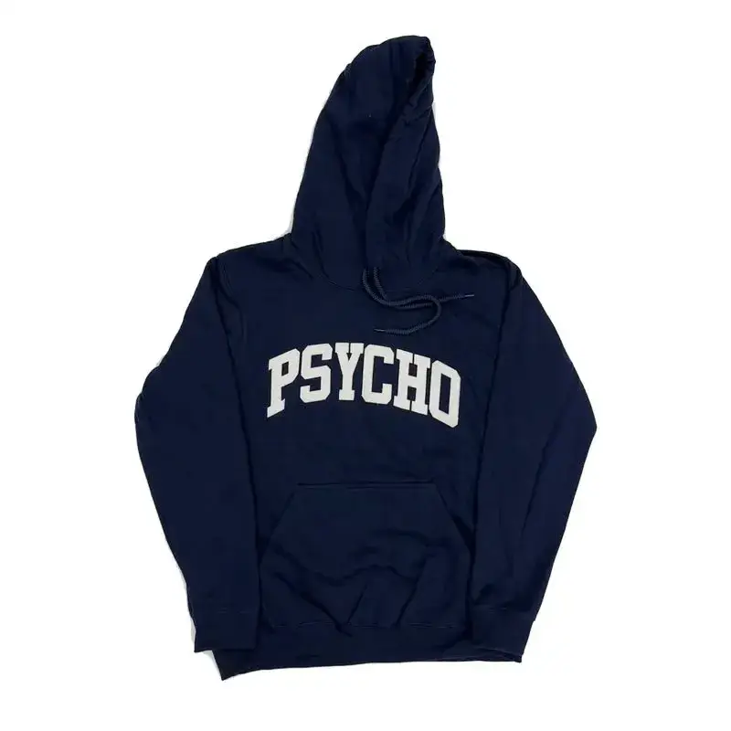 KK11 Undercover Psycho 22AW Hoodie — navy blue colorway — USFans Spreadsheet photo
