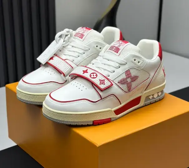 Louis Vuitton Trainer Beige White — 02 colorway — USFans Spreadsheet photo