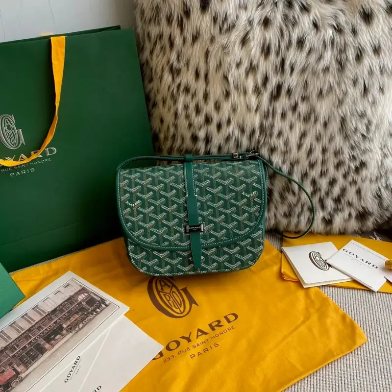 Goyard Belvedere Bag — green colorway — USFans Spreadsheet photo