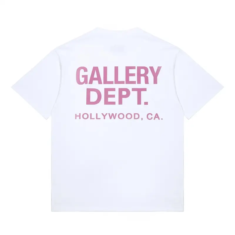 Gallery Dept TEES — White， purple， and red characters colorway — USFans Spreadsheet photo
