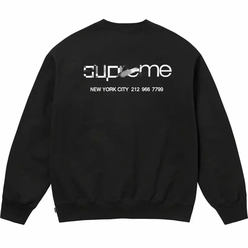Supreme Hoodie — Black colorway — USFans Spreadsheet photo