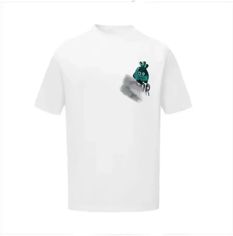 Christian Dior Atelier T-Shirt — White Chest Green Cartoon colorway — USFans Spreadsheet photo