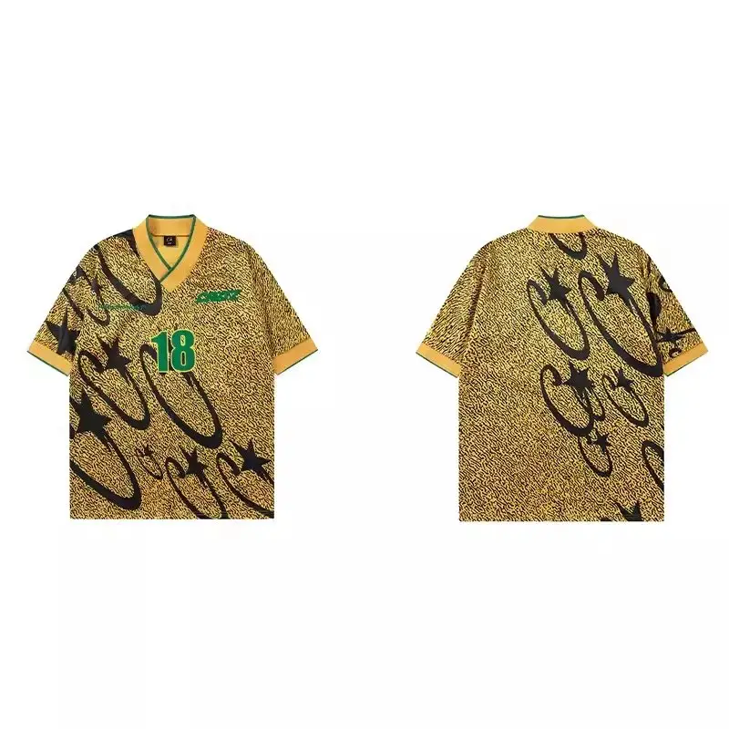 Corteiz Jersey's — Yellow/225 colorway — USFans Spreadsheet photo