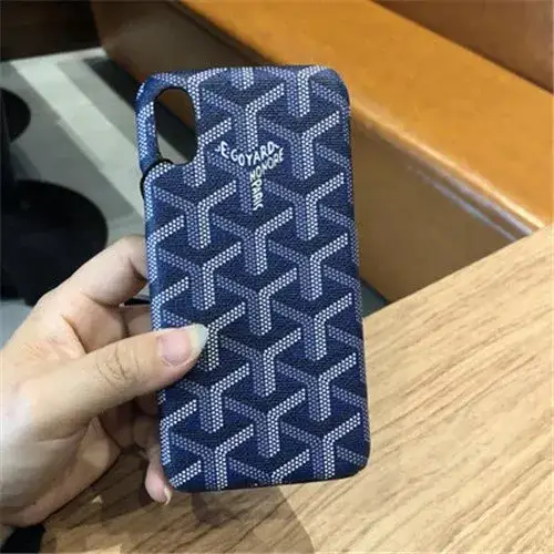 Goyard Phone Case — dark blue colorway — USFans Spreadsheet photo