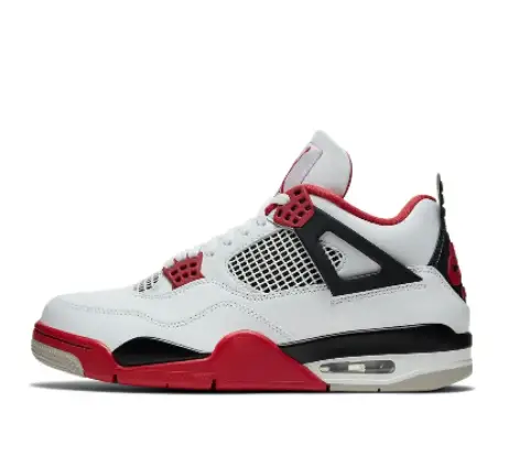 Jordan 4 Red Cement — Flame Red DC7770-160 colorway — USFans Spreadsheet photo