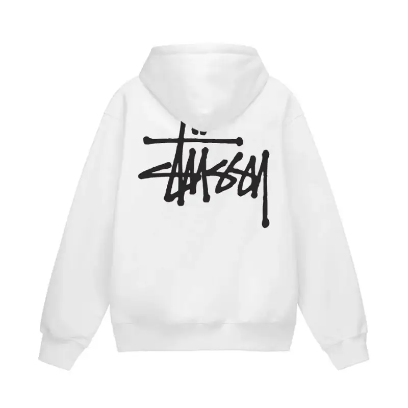 Stussy Hoodie — White 【 Basic style 】 colorway — USFans Spreadsheet photo