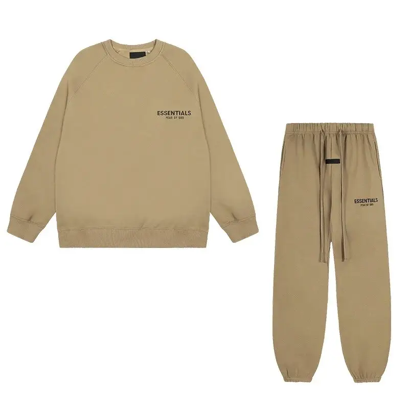 Essentials Hoodie — Crewneck-Camel Set colorway — USFans Spreadsheet photo