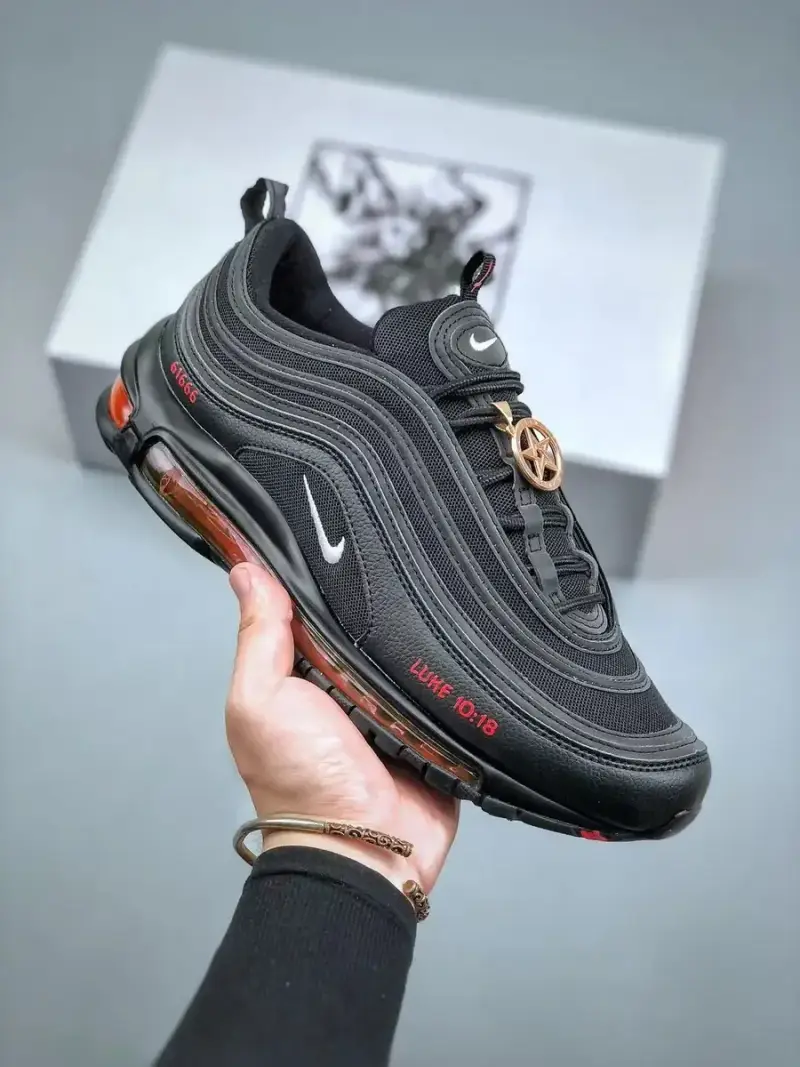 Air Max 97 MSCHF x Lil Nas X — black colorway — USFans Spreadsheet photo