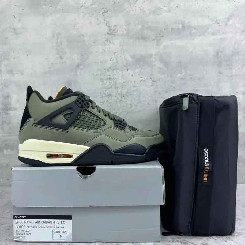 Jordan 4 Manila — 4 Army Green JBM351 M1 colorway — USFans Spreadsheet photo