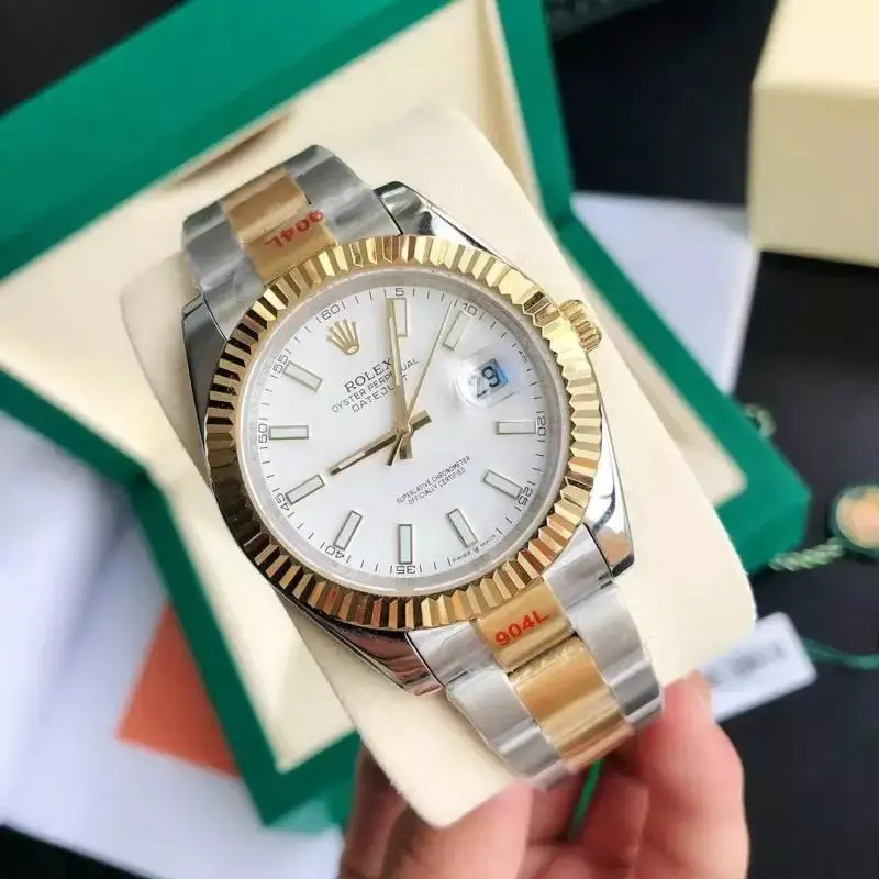 ROLEX — Gold White Disc-Three Bead Strap colorway — USFans Spreadsheet photo