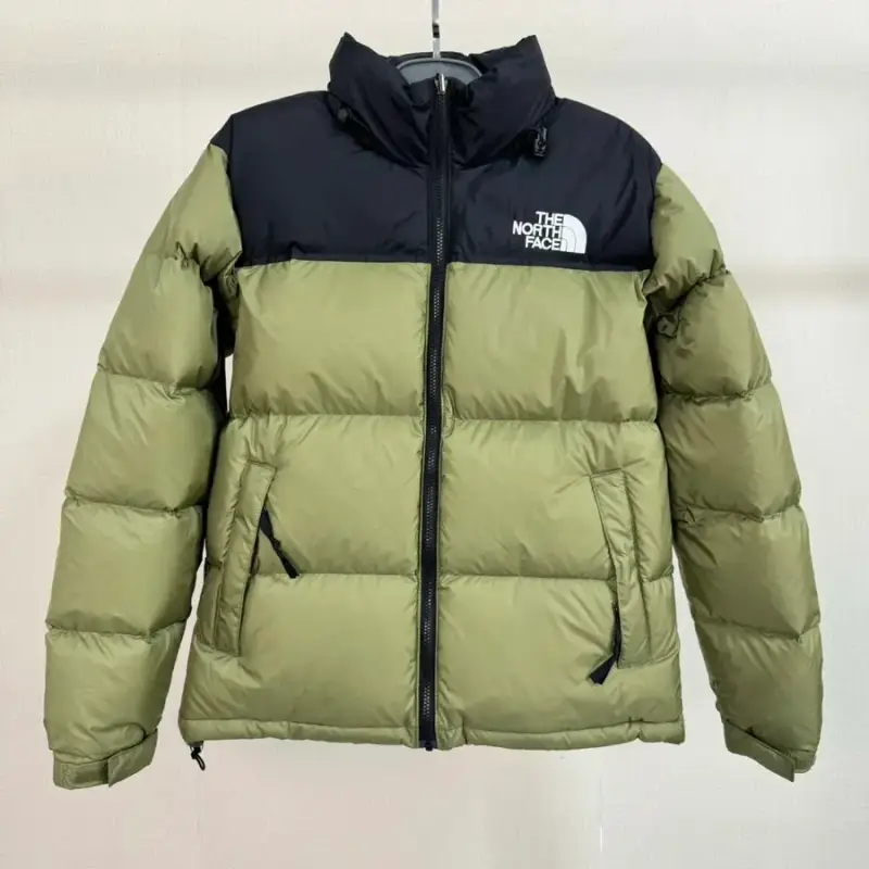 Budget/Best TNF Nuptse Jacket — 96 feather matcha colorway — USFans Spreadsheet photo
