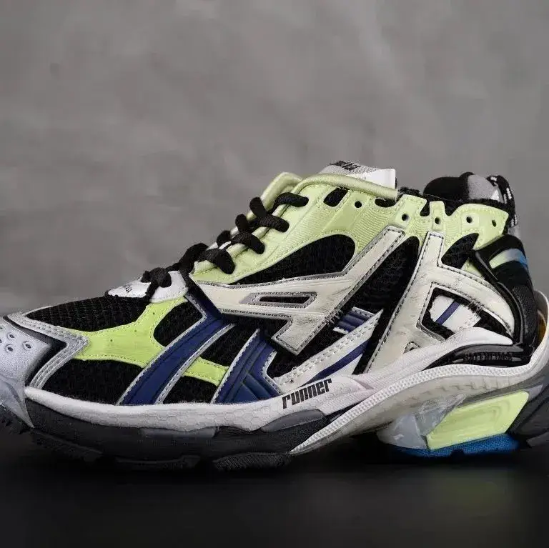 Balenciaga Runner — Runner 7.0 Black Green colorway — Kakobuy Spreadsheet photo