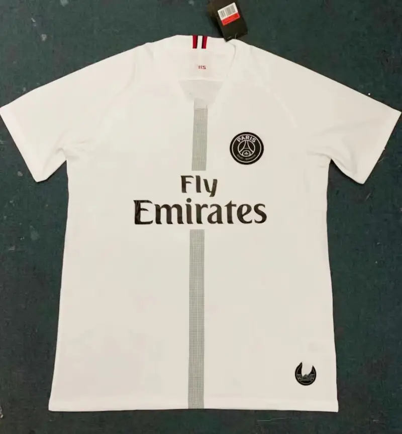 China Jersey 2018 — 18-19 Paris Fly White colorway — Kakobuy Spreadsheet photo