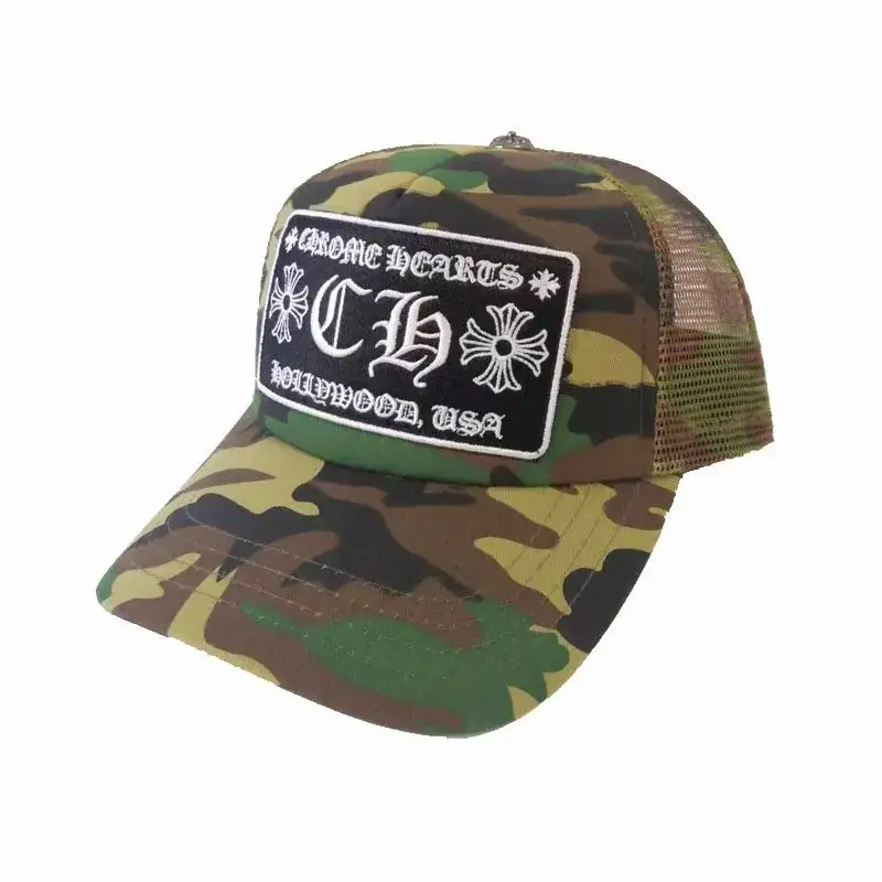 Chrome Hearts Caps — CH curved eaves camo colorway — USFans Spreadsheet photo
