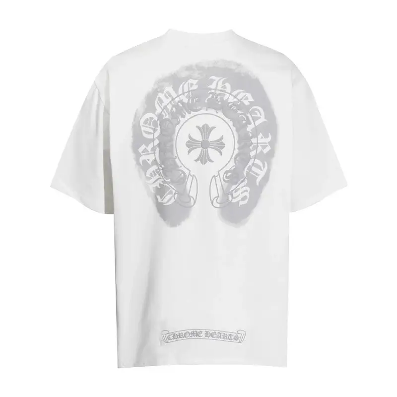 Chrome Hearts T-Shirts — 6028 White colorway — USFans Spreadsheet photo