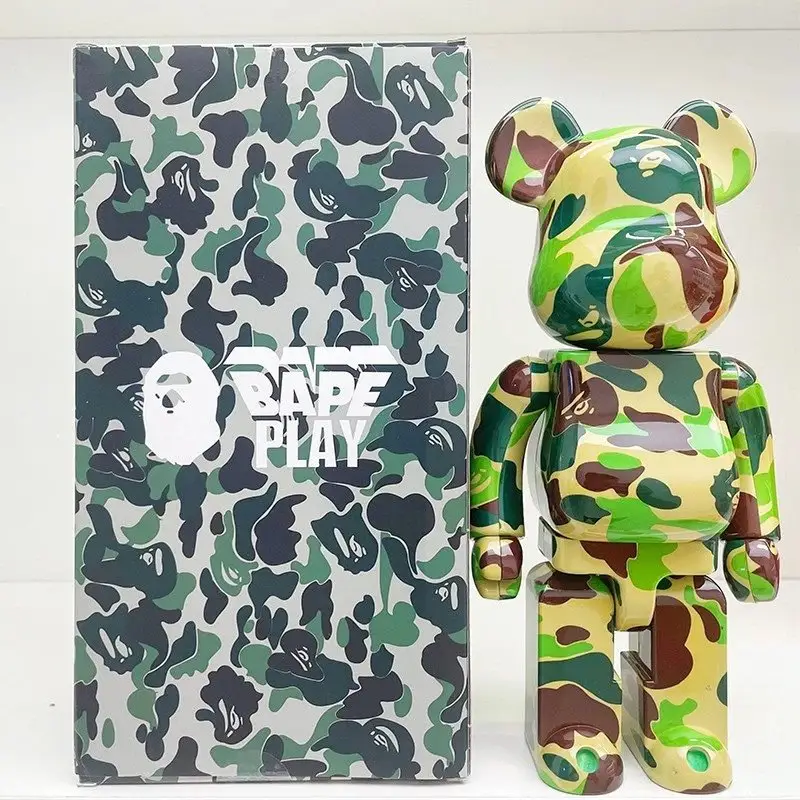 Bearbrick 400% — Bape Green colorway — USFans Spreadsheet photo