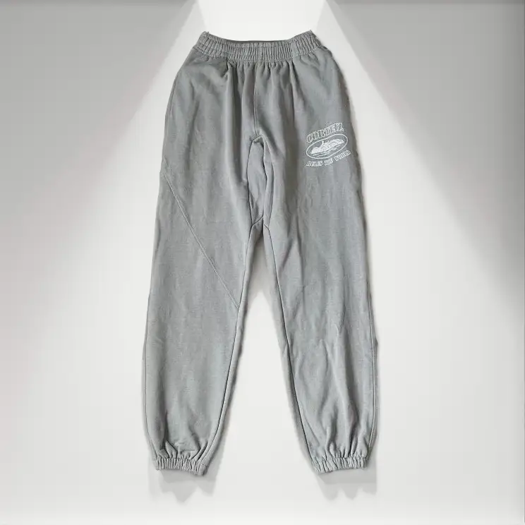 Corteiz Alcatraz Basic Triple Black Pants — dark grey colorway — USFans Spreadsheet photo