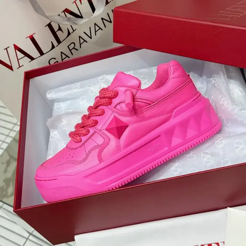Valentino Trainers With Strap — rose red colorway — USFans Spreadsheet photo